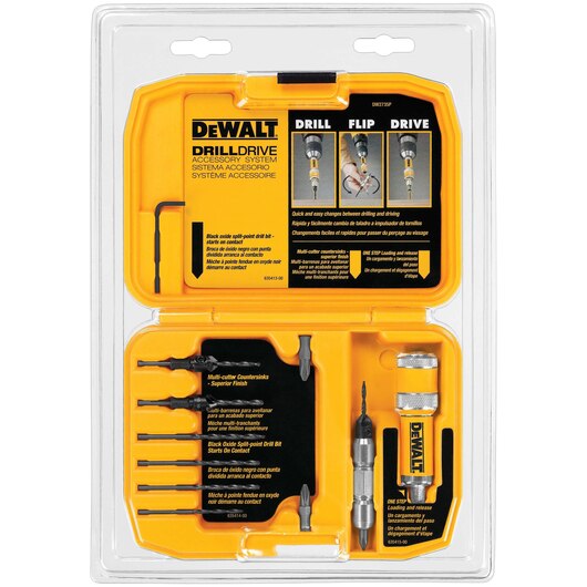 12 PC DRILL  DRIVE HOLDER SET