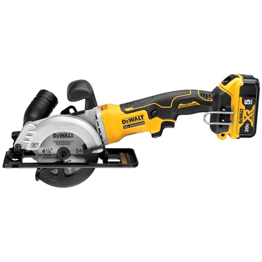 ATOMIC 20V MAX Brushless 4-12 in. Cordless Circular Saw Kit