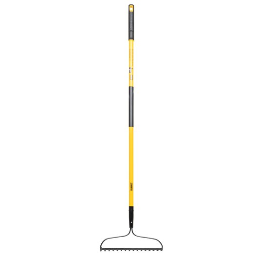 60 in Fiberglass Handle 16-Tine Bow Rake